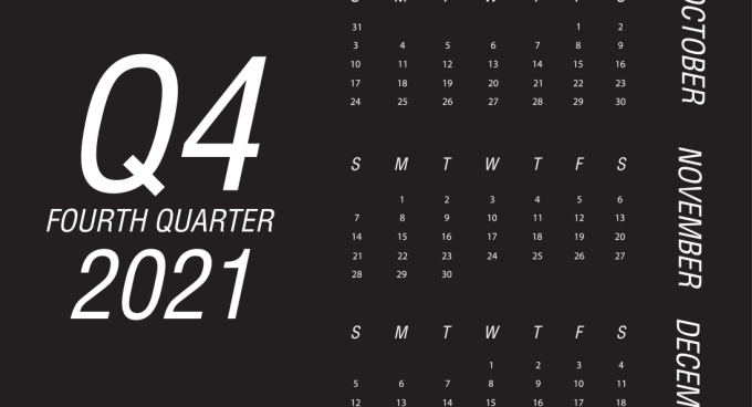 Key Deadlines: 4th Quarter 2021 Calendar