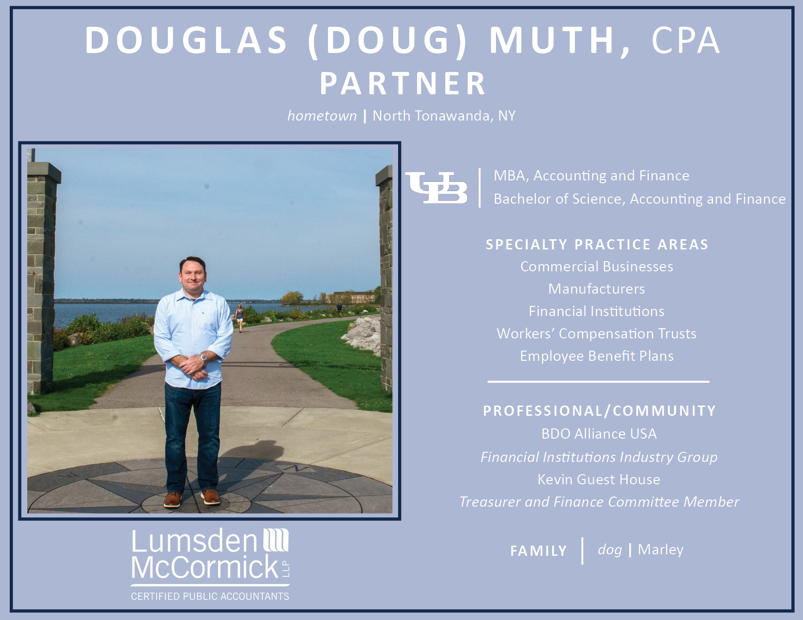 Lumsden McCormick Names Doug Muth, CPA Partner Lumsden McCormick CPA