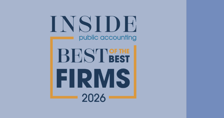 Lumsden McCormick Ranked Among 2026 Best of the Best Firms by INSIDE Public Accounting