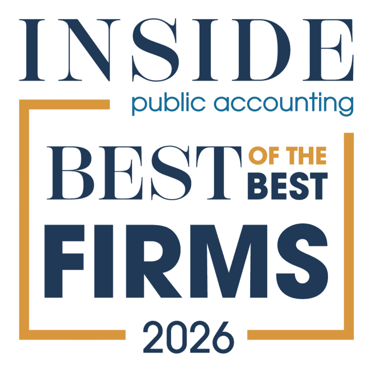Inside Public Accounting 2026 Best of the Best Firm badge